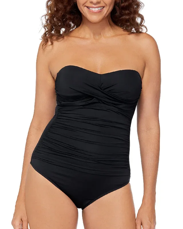 2024 Leilani Solids Bandeau One Piece - J720089