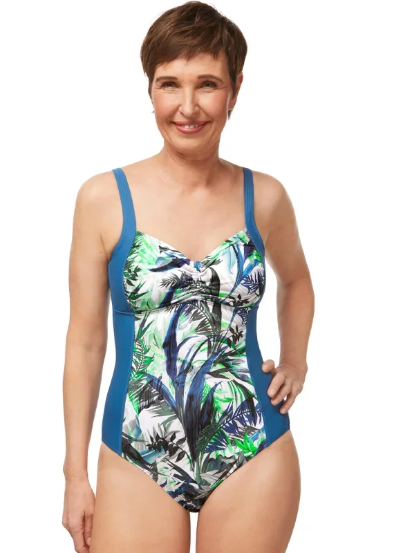 Amoena Modern Jungle Mastectomy Swimsuit