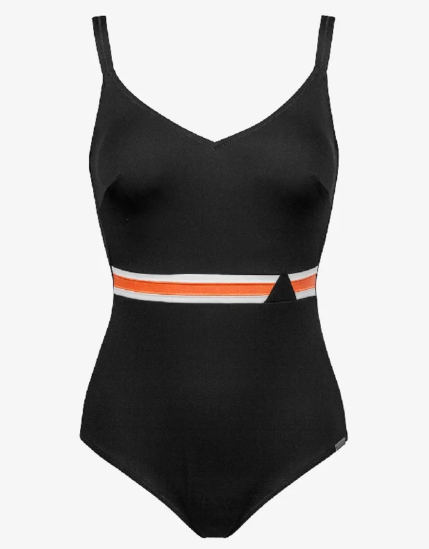 Apricot Bliss Swimsuit - Black Apricot