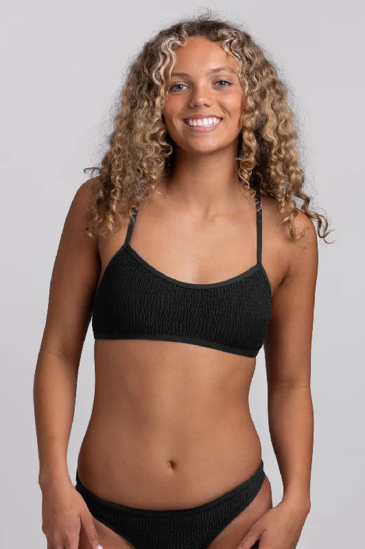 bikini-tops-ryan-smocked-black-solids