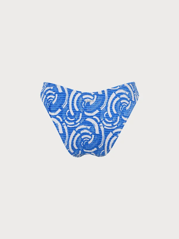 blue-textured-v-cut-bikini-bottom