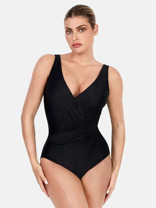 built-in-shapewear-v-neck-low-back-swimsuits