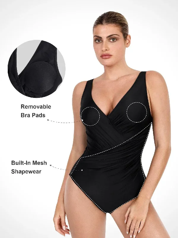 built-in-shapewear-v-neck-low-back-swimsuits