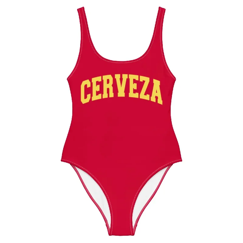 Cerveza Swimsuit - Red