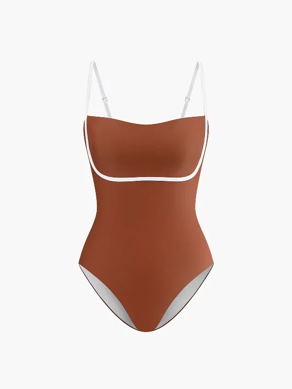 contrast-removable-pads-cutout-one-piece-swimsuit