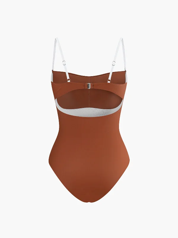 contrast-removable-pads-cutout-one-piece-swimsuit