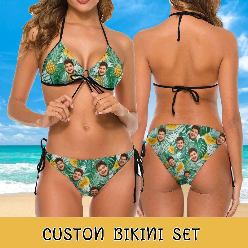 custom-face-palm-tree-couple-matching-swimsuit-womens-two-piece-triangle-bikini-bathing-suit-mens-swim-shorts