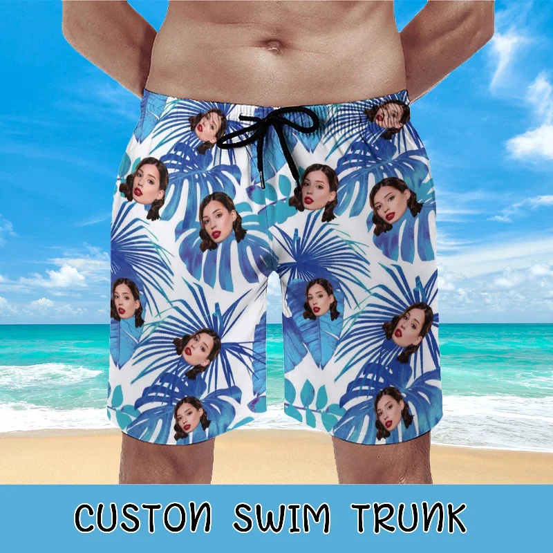 custom-face-palm-tree-couple-matching-swimsuit-womens-two-piece-triangle-bikini-bathing-suit-mens-swim-shorts