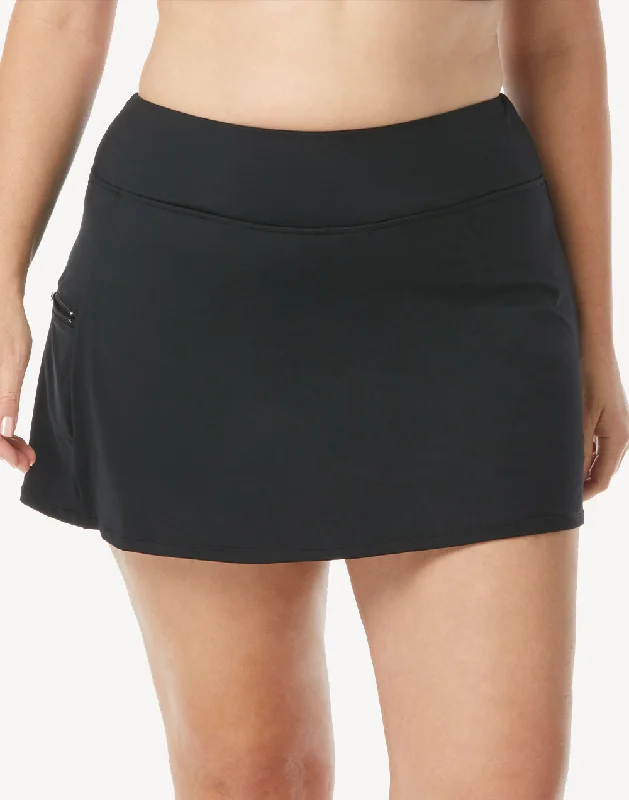 Emma Plus Size Swim Skort Bottom