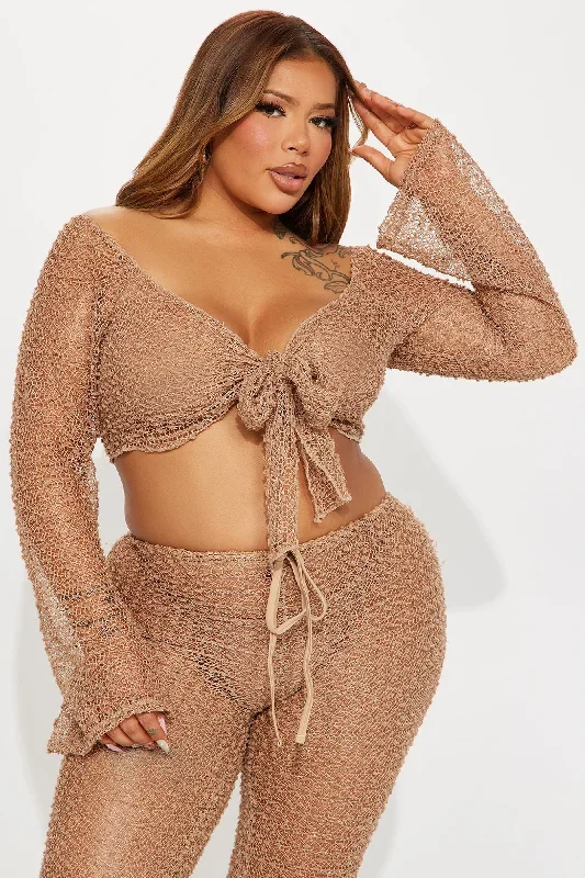 glisten-in-the-sun-crochet-cover-up-pants-set-mocha