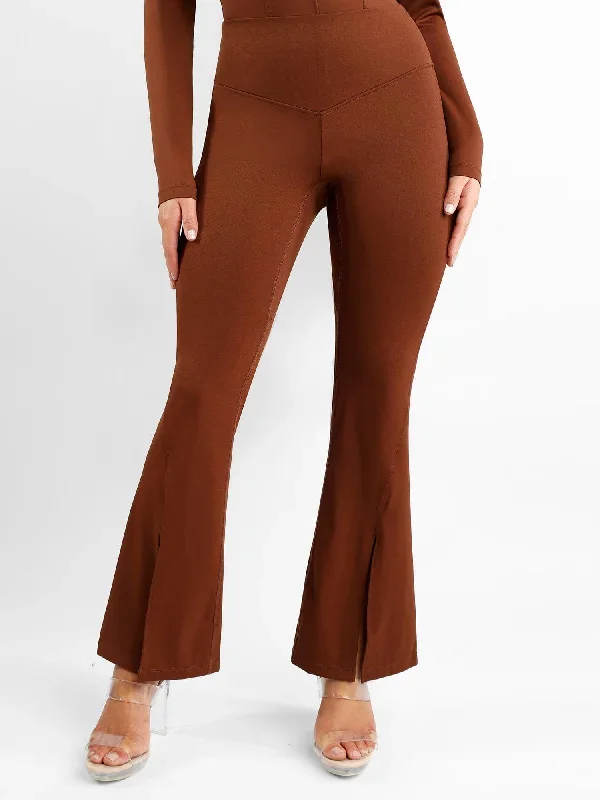 high-rise-tummy-control-split-hem-flare-pants