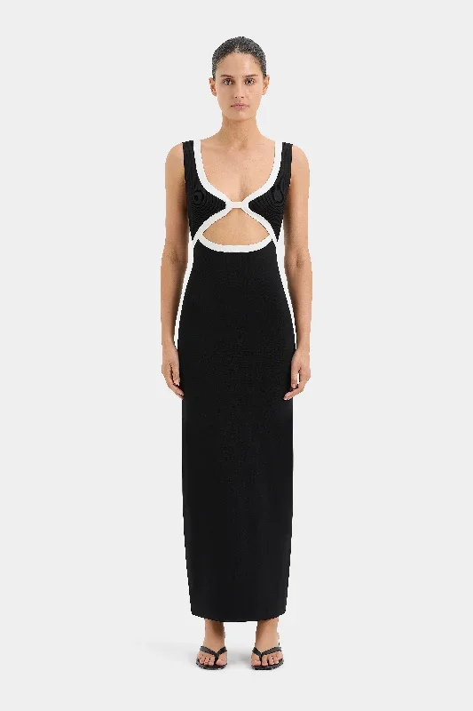 Lupita Shaped Midi Dress