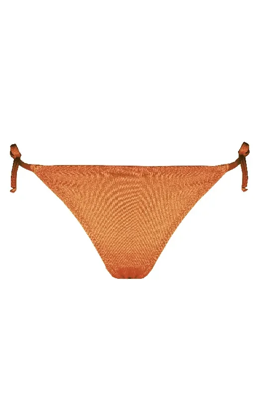 Mira bronze bikini strap bottom