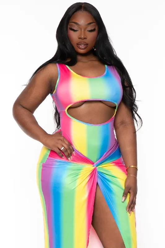 plus-size-rainbow-cut-out-tankini-2pc-swim-set-multi