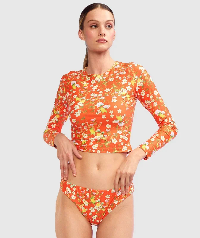 Printed Bikini Bottom