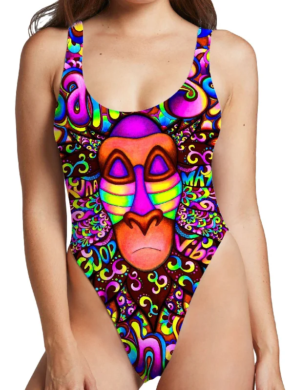 Rafiki Vibes High Cut One-Piece Swimsuit