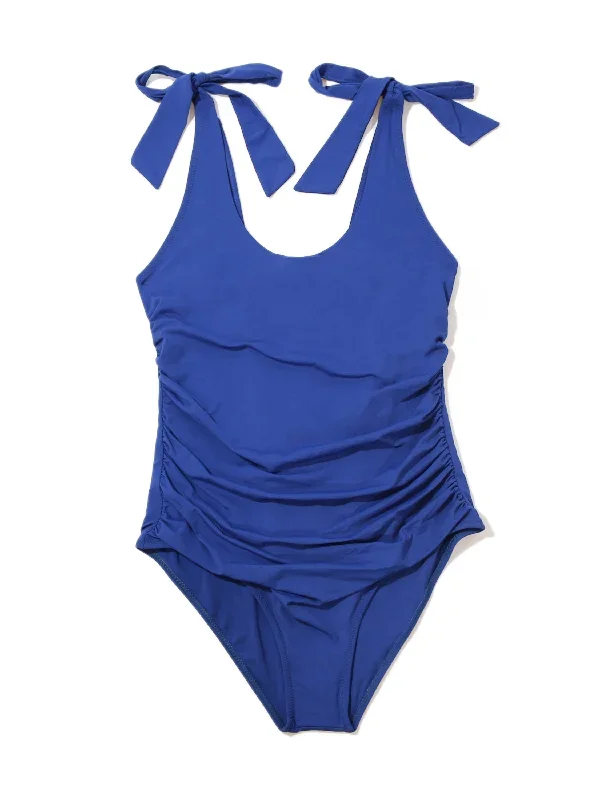 ruched-bow-one-piece-swimsuit-poolside-blue