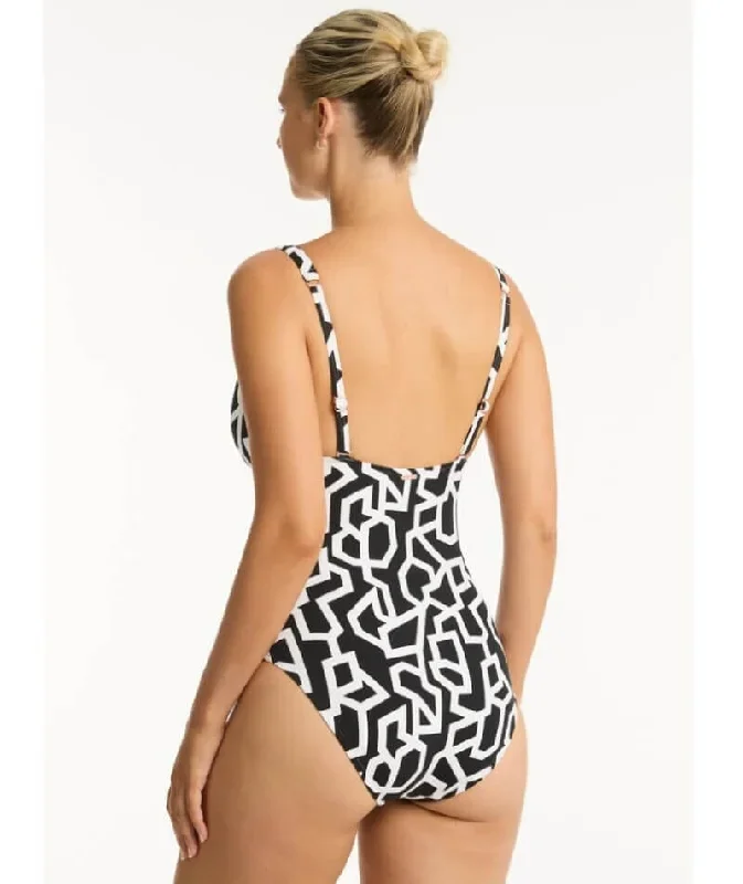 sea-level-deco-longline-tri-one-piece-swimsuit-black