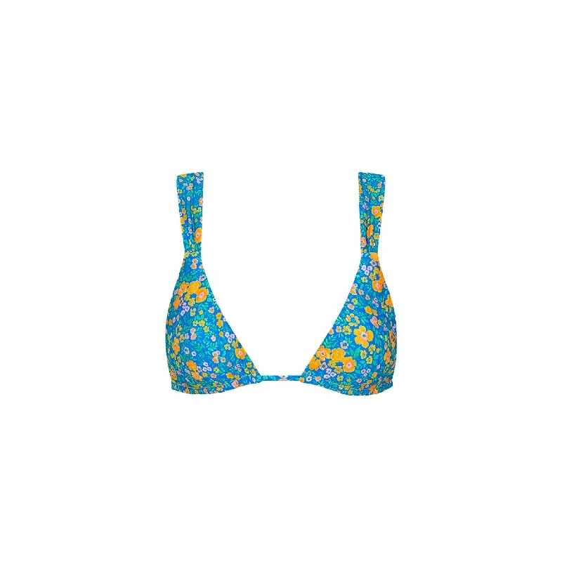 Slide Bralette Bikini Top - Ocean Potion