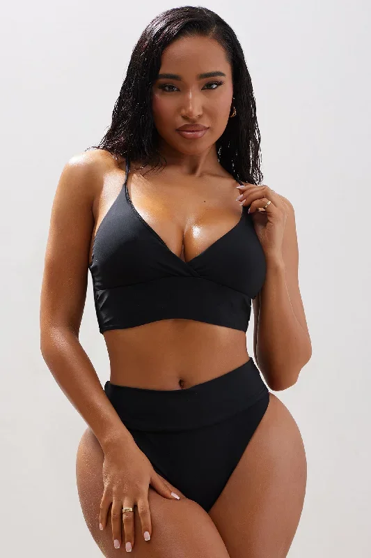 The Joy Of The Beach 2 Piece Bikini - Black