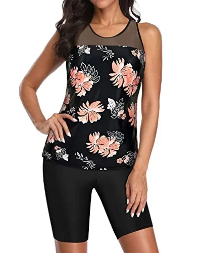 black orange floral2