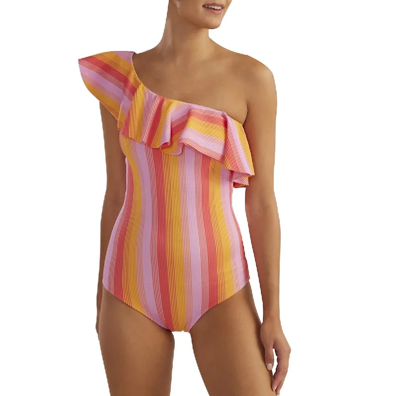 womens-ruffled-polyester-one-piece-swimsuit